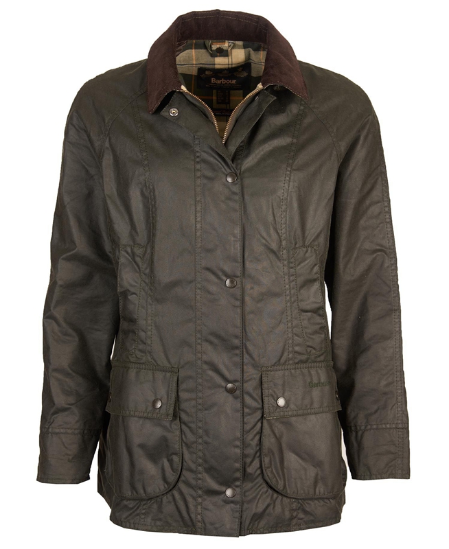 Veste Cirée Barbour Beadnell? Noir Femme | KDI-43506105