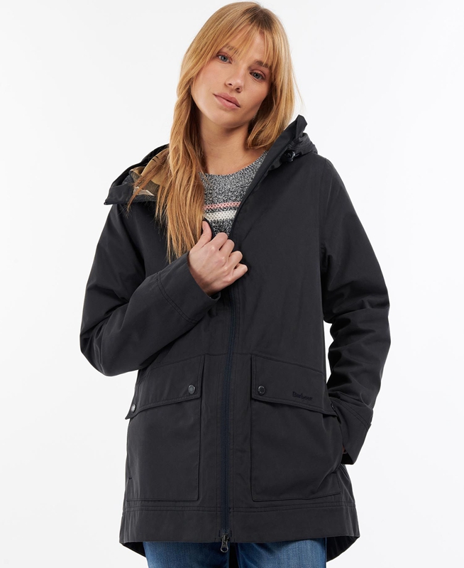 Veste Imperméable Barbour Armeria Bleu Marine Femme | BTG-77047812