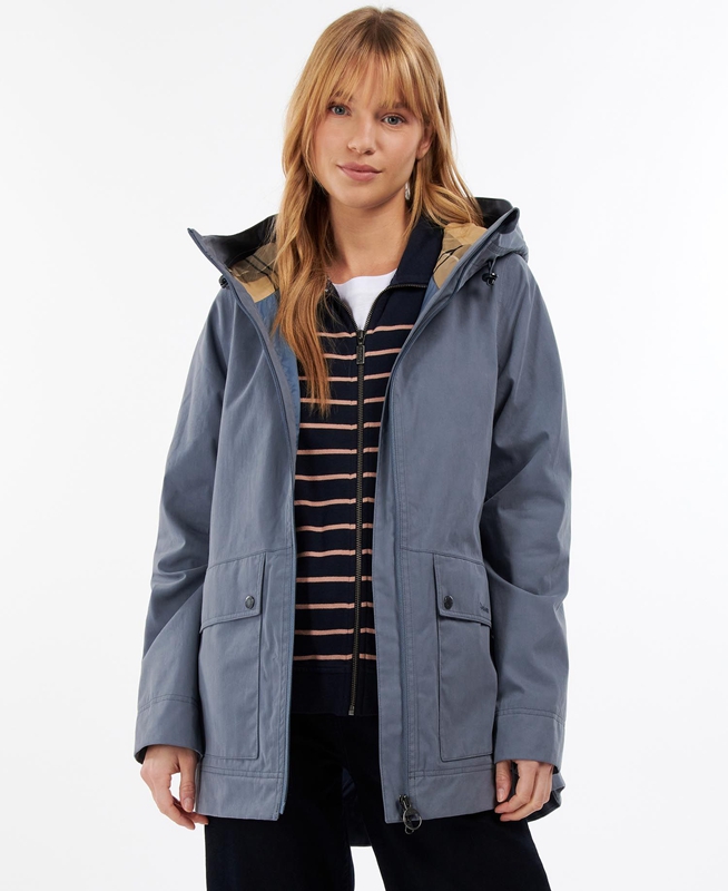 Veste Imperméable Barbour Armeria Bleu Femme | SOH-56004335