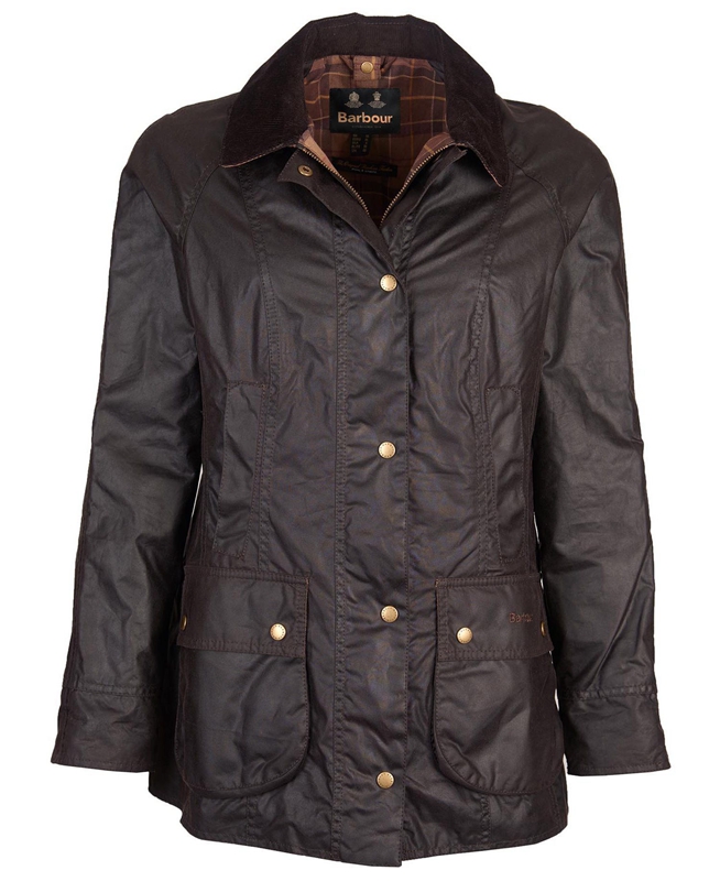 Veste Cirée Barbour Beadnell? Marron Femme | JSV-90779942