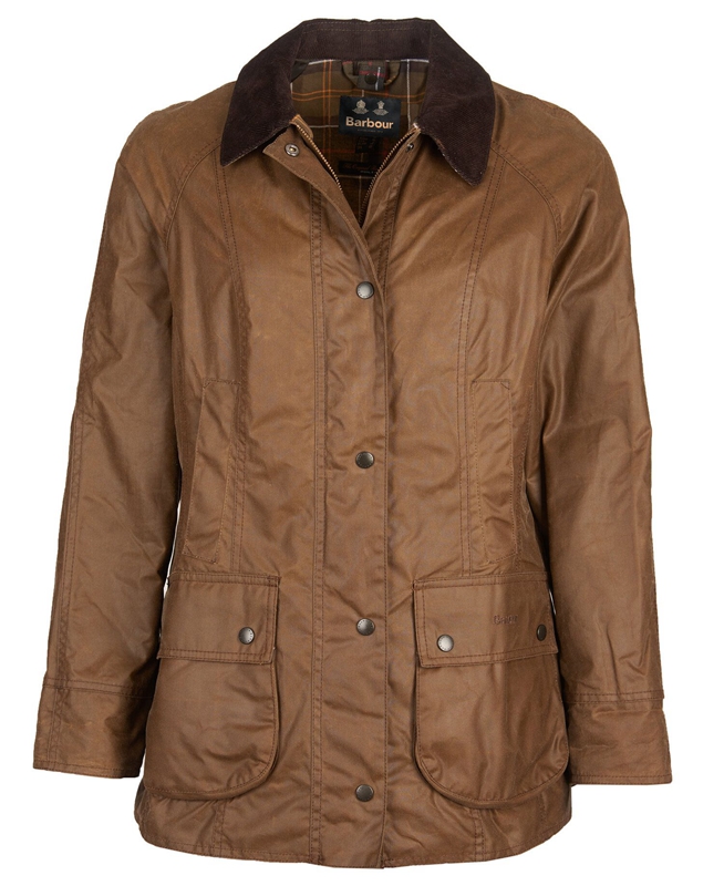 Veste Cirée Barbour Beadnell? Marron Femme | MCP-08350910