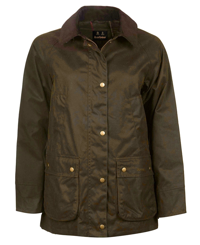 Veste Cirée Barbour Acorn Waxed Coton Vert Femme | OVQ-99459554