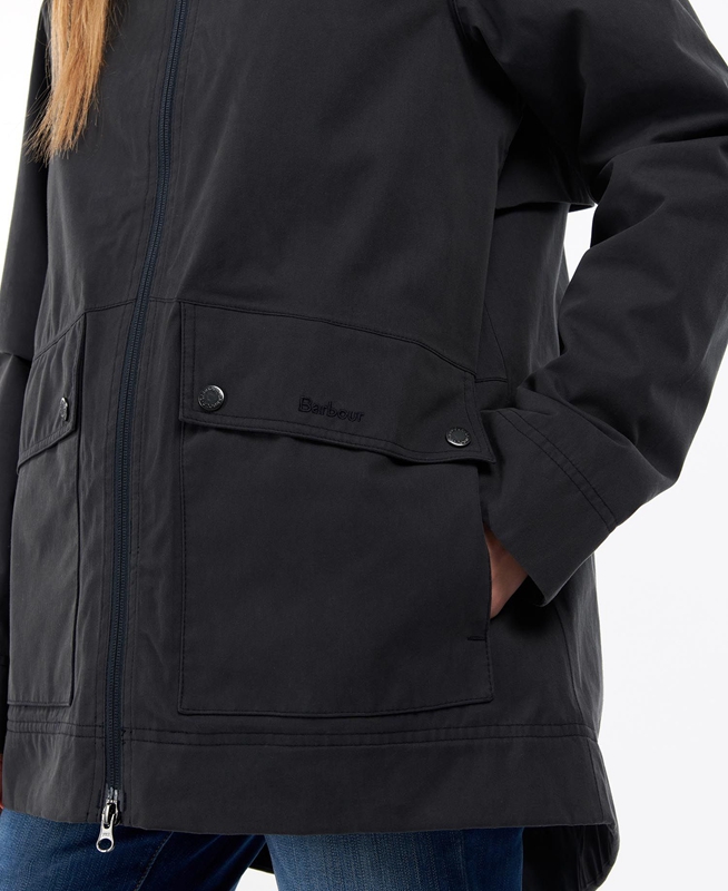 Veste Imperméable Barbour Armeria Bleu Marine Femme | BTG-77047812