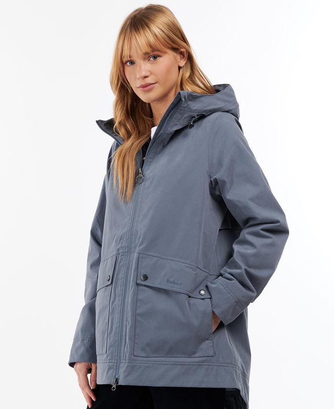 Veste Imperméable Barbour Armeria Bleu Femme | SOH-56004335