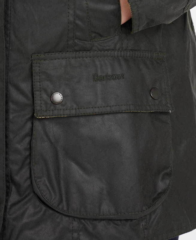 Veste Cirée Barbour Beadnell? Noir Femme | KDI-43506105