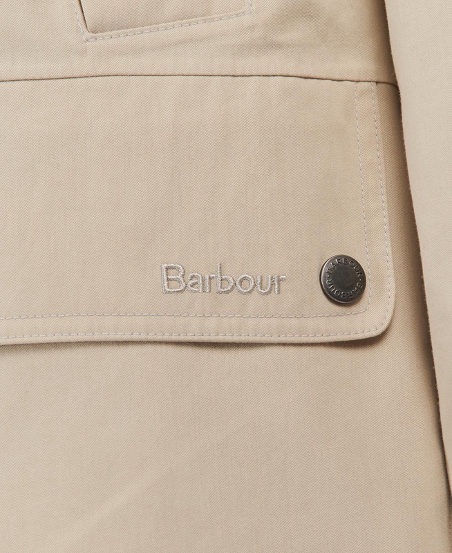 Veste Imperméable Barbour Clary Beige Femme | VGK-92238914