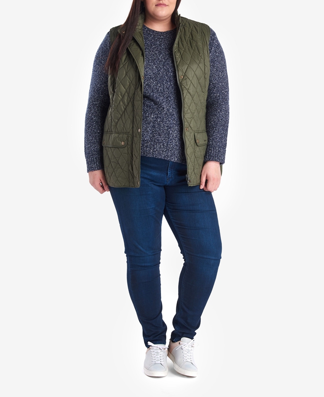 Gilet Barbour Otterburn Vert Femme | IKP-98946953