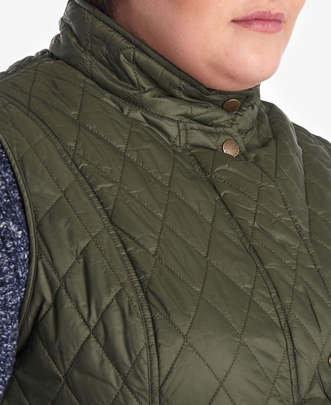 Gilet Barbour Otterburn Vert Femme | IKP-98946953