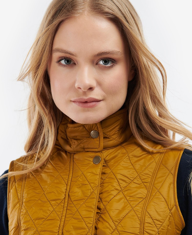 Gilet Barbour Wray Orange Femme | TXZ-90511348