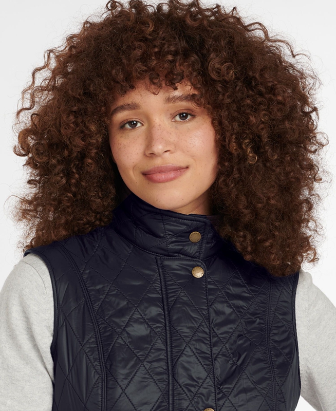 Gilet Barbour Weste Wray Noir Femme | CMS-96107823