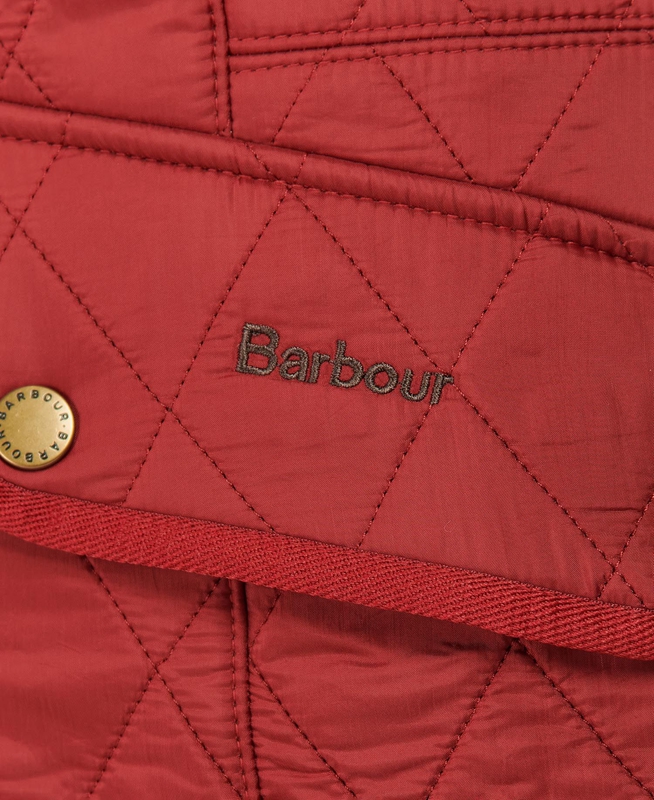 Gilet Barbour Cavalry Rouge Femme | VZB-69832904