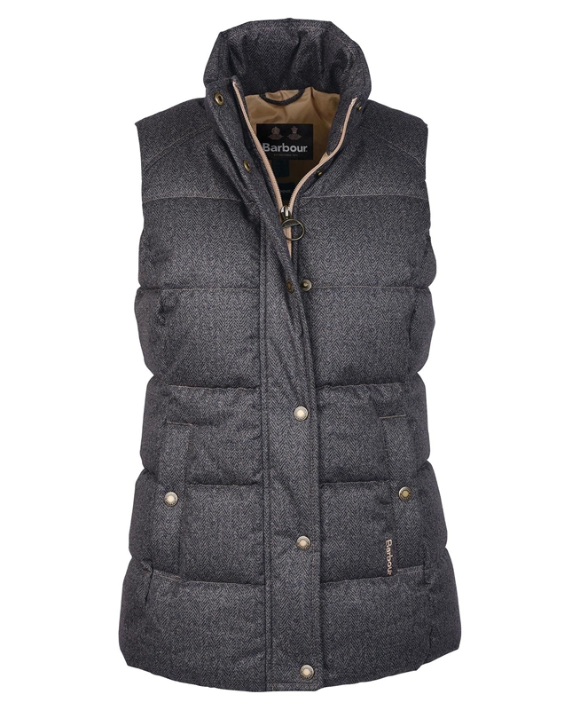 Gilet Barbour Foxglove Grise Femme | VCM-38002639