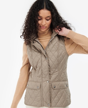 Gilet Barbour Otterburn Grise Femme | EIC-74271333