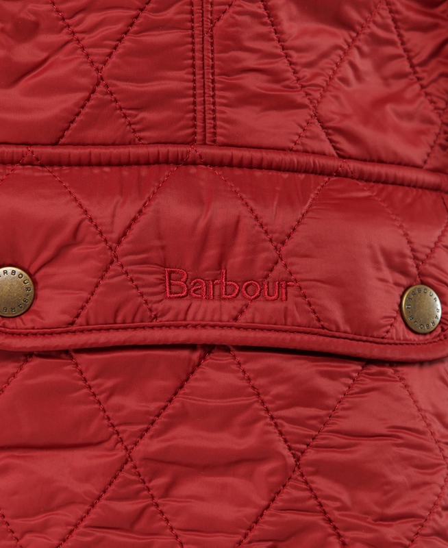 Gilet Barbour Wray Rouge Femme | YZO-08675416