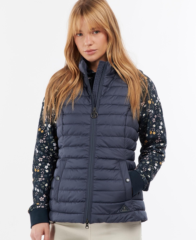 Gilet Barbour Morwick Bleu Marine Femme | BEM-19724219