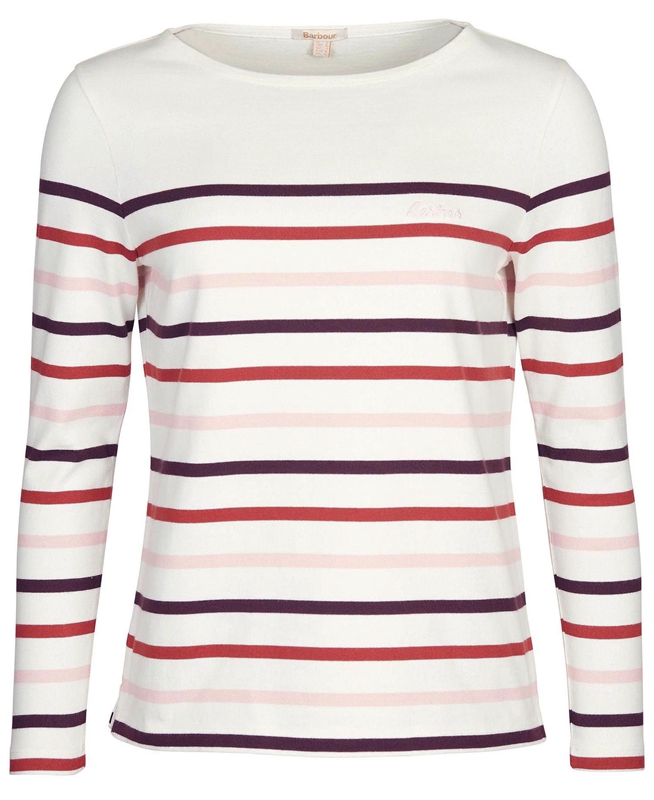 T Chemises Barbour Hawkins Top Blanche Femme | EYL-04479162