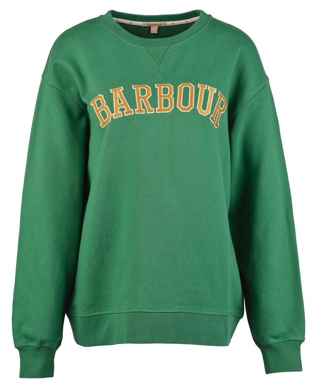 Sweats Barbour Northumberland Vert Femme | PME-30762922