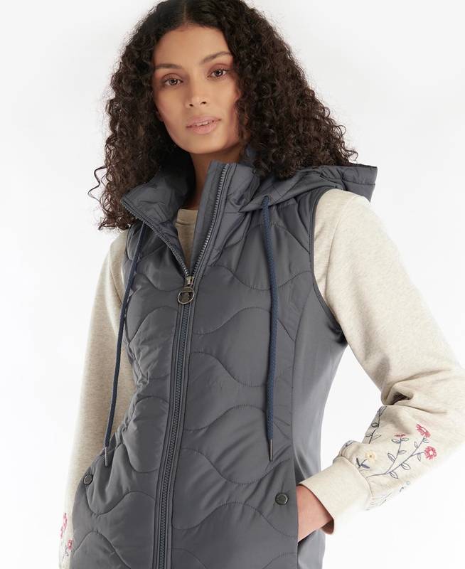 Sweats Barbour Thrift Quilted Grise Femme | LHR-01915610