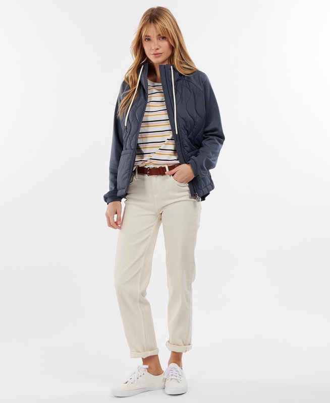 Sweats Barbour Strathmore Bleu Marine Femme | LDP-24976555