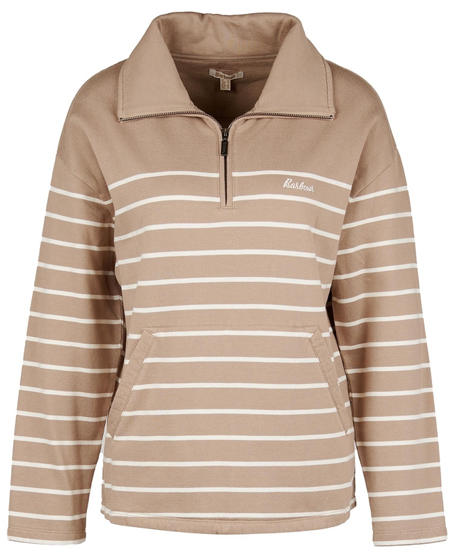 Sweats Barbour Explorer Ember Beige Femme | ZQD-42200795