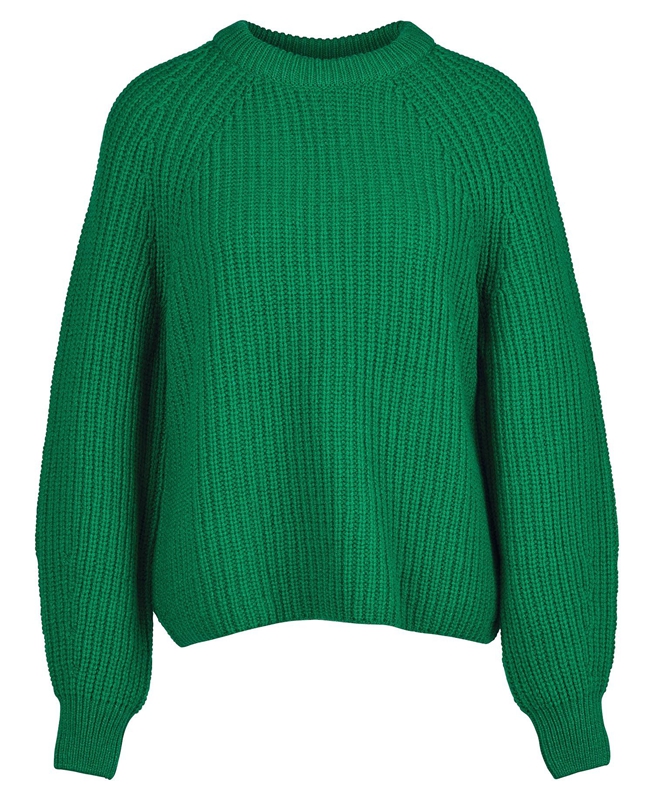 Chandails Barbour Hartley Knit Vert Femme | FVR-23033404