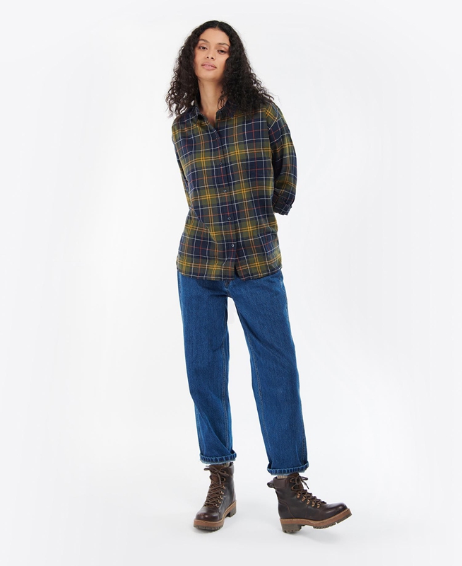 Chemises Barbour Elishaw Multicolore Femme | IWT-96745949