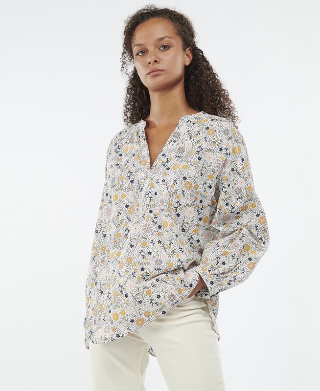 Chemises Barbour Melita Top Multicolore Femme | ZKO-58100064