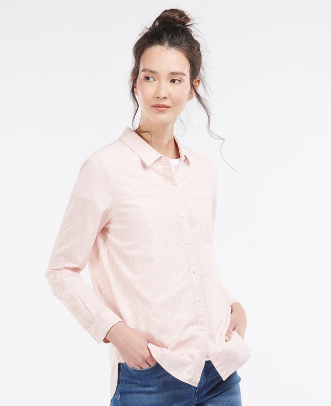 Chemises Barbour Beachfront Rose Femme | QCN-89025967