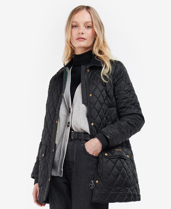 Veste Matelassée Barbour Kilmarie Noir Femme | JNE-83313022