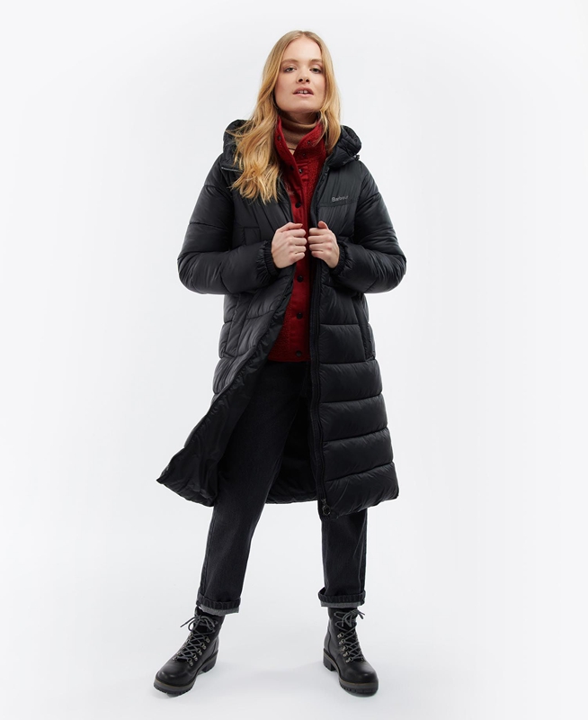 Veste Matelassée Barbour Buckton Noir Femme | SDA-80630143