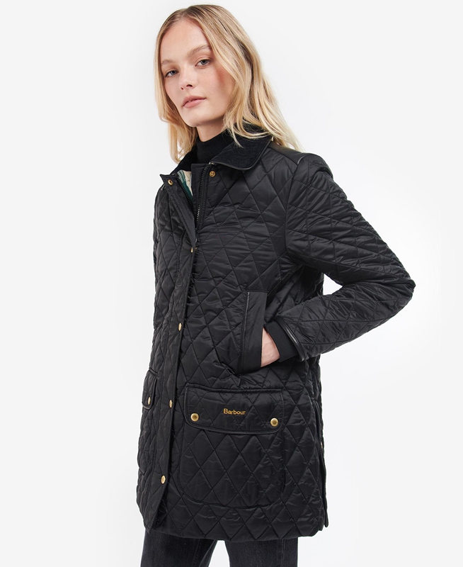 Veste Matelassée Barbour Kilmarie Noir Femme | JNE-83313022