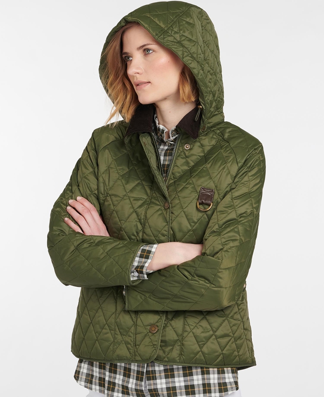 Veste Matelassée Barbour Tobymory Vert Femme | XHW-17000192