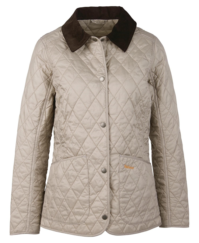 Veste Matelassée Barbour Annandale Grise Femme | VEJ-92013449