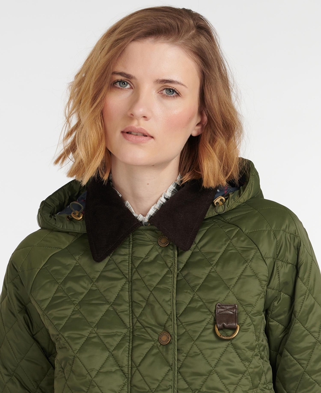 Veste Matelassée Barbour Tobymory Vert Femme | XHW-17000192