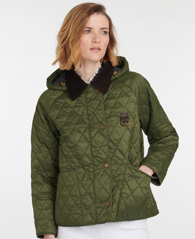 Veste Matelassée Barbour Tobymory Vert Femme | XHW-17000192