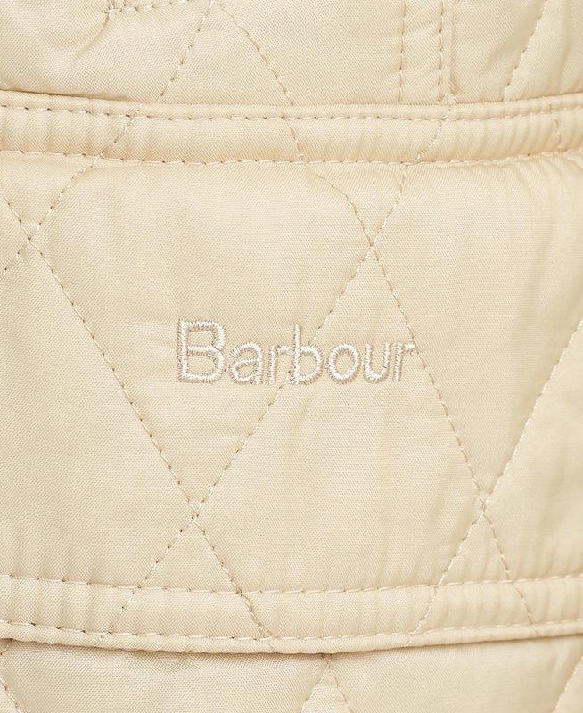 Veste Matelassée Barbour Summer Beadnell Blanche Femme | VVS-09088768