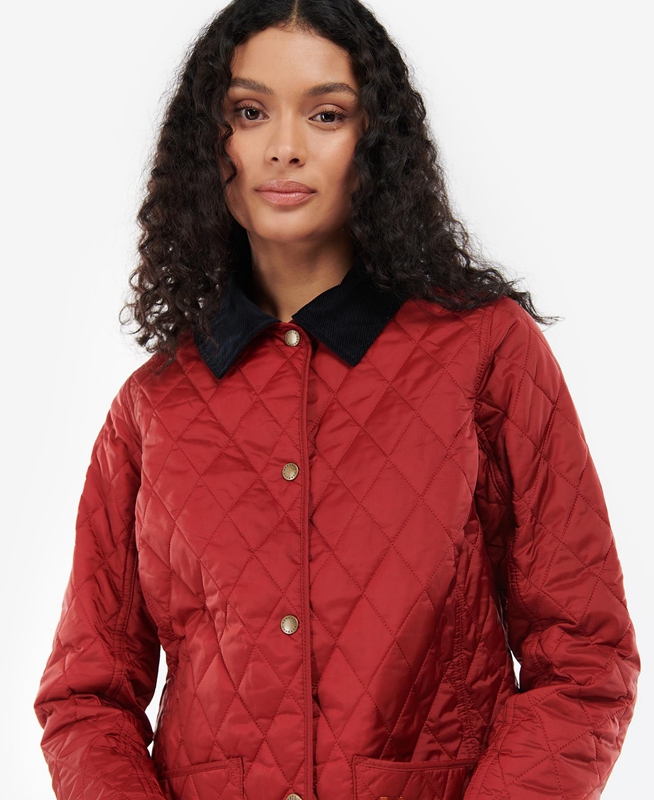 Veste Matelassée Barbour Annandale Rouge Femme | PKN-90561420