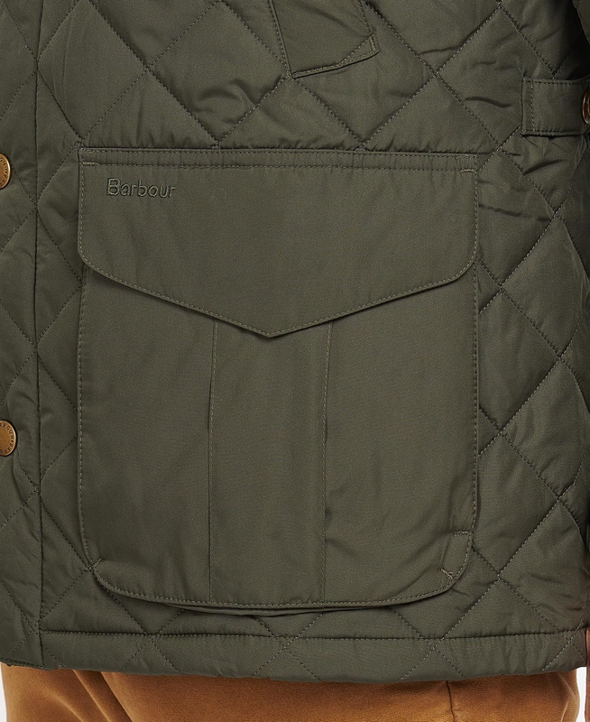 Veste Matelassée Barbour Devon Vert Homme | JEM-92009963