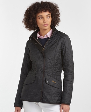 Veste Matelassée Barbour Steppjacke Cavalry Polarquilt Noir Femme | GAZ-33210300