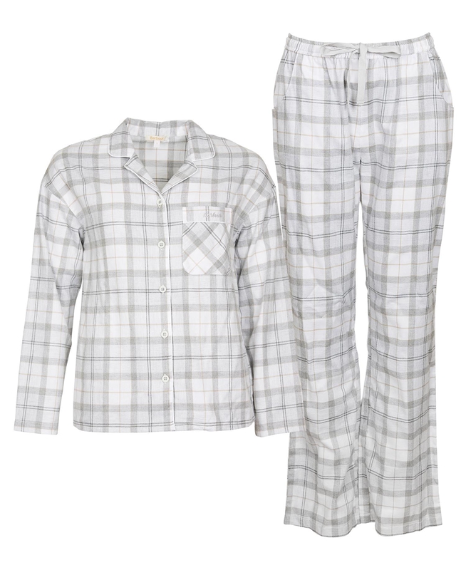 Vêtement De Nuit Barbour Schlafanzug-Set Ellery Grise Femme | TPL-01962114