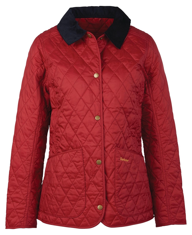 Veste Matelassée Barbour Annandale Rouge Femme | PKN-90561420