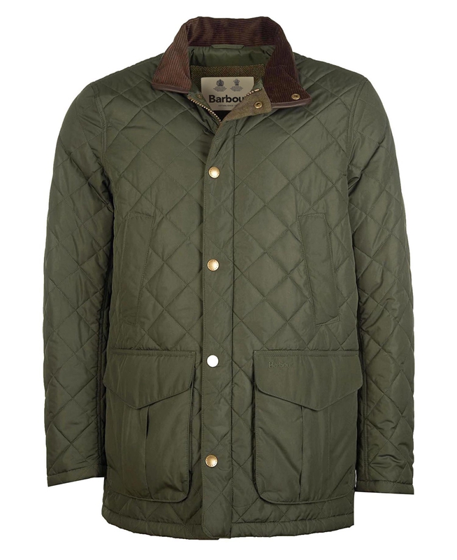 Veste Matelassée Barbour Devon Vert Homme | JEM-92009963