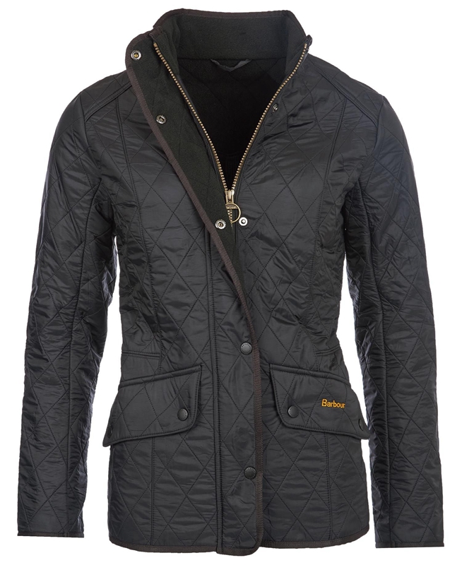 Veste Matelassée Barbour Steppjacke Cavalry Polarquilt Noir Femme | GAZ-33210300