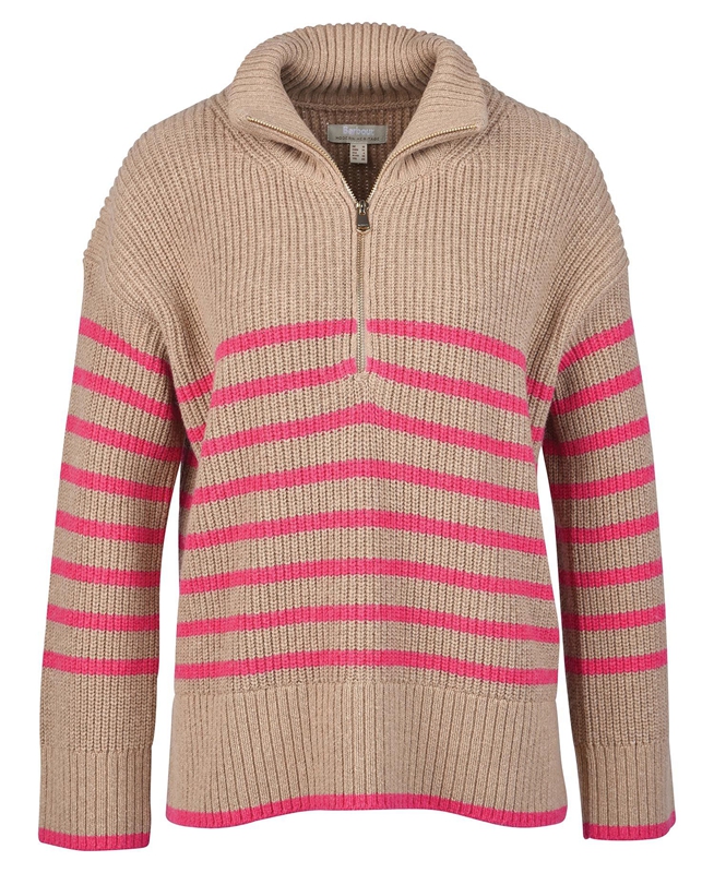 Chandails Barbour Jemima Knit Marron Femme | EAI-42707599