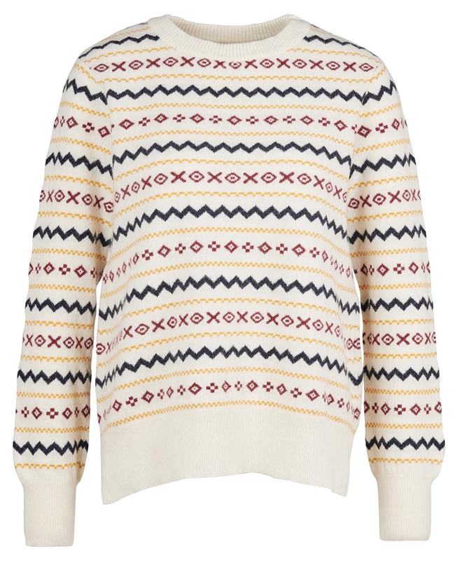 Chandails Barbour Alder Knit Multicolore Femme | TCY-57732034