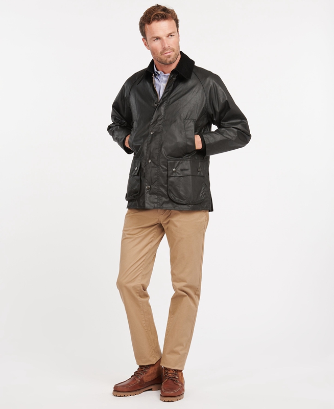 Veste Cirée Barbour Bedale? Noir Homme | RNO-48281629