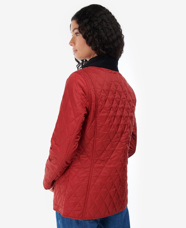 Veste Matelassée Barbour Annandale Rouge Femme | PKN-90561420