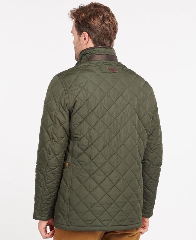 Veste Matelassée Barbour Devon Vert Homme | JEM-92009963