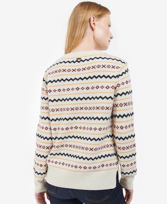 Chandails Barbour Alder Knit Multicolore Femme | TCY-57732034