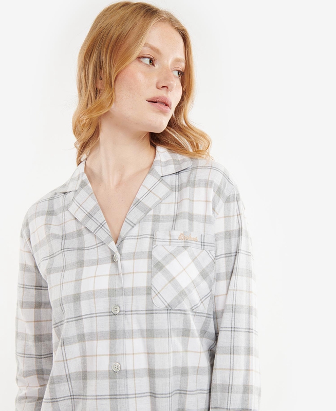 Vêtement De Nuit Barbour Etta Nightshirt Grise Femme | HSI-28289674